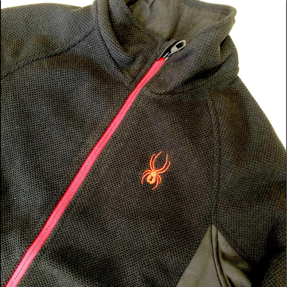 SPYDER jacket Men’s Small. NWT Red and black brand new. Zip up & zip pockets.